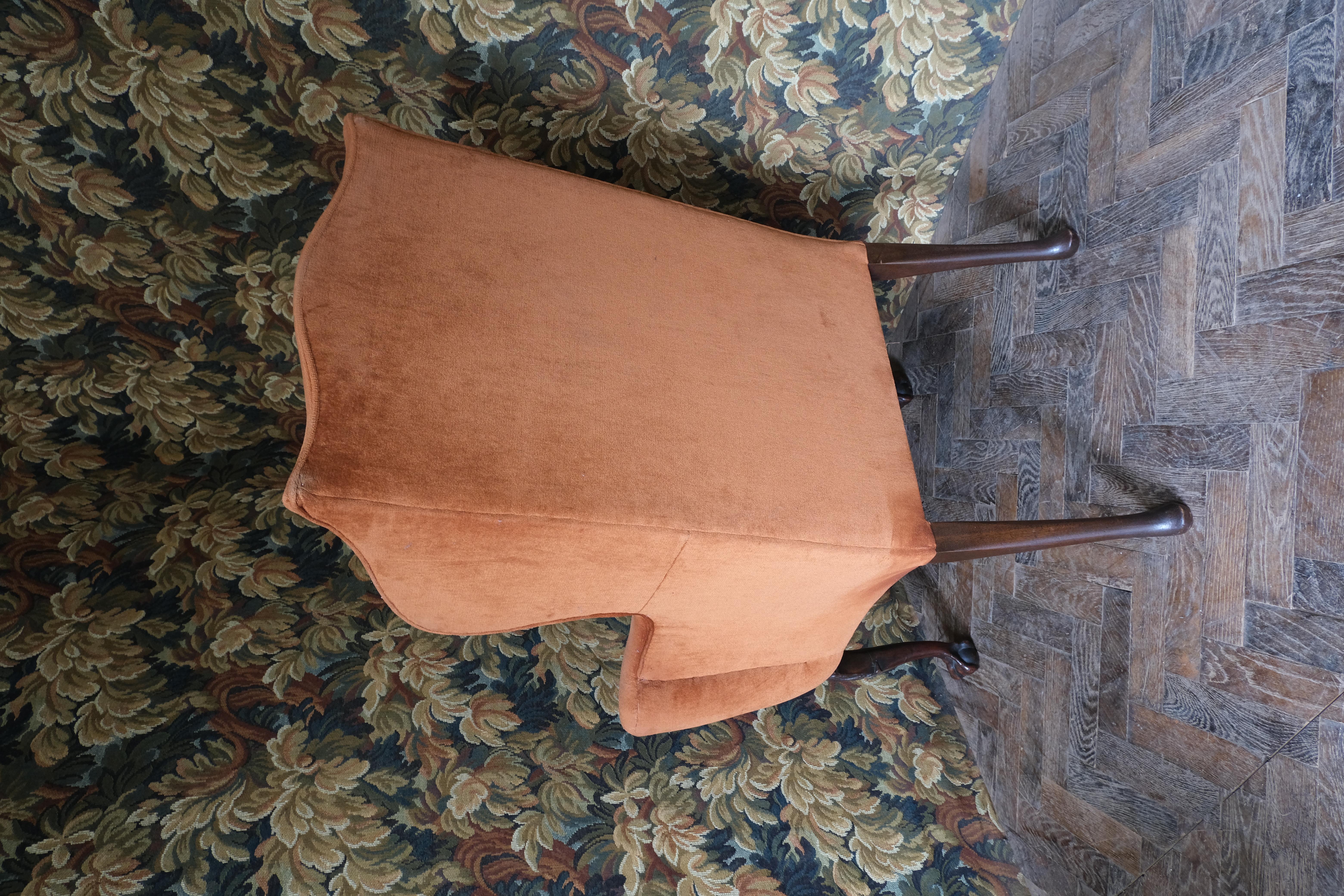 British Georgian style wing chair