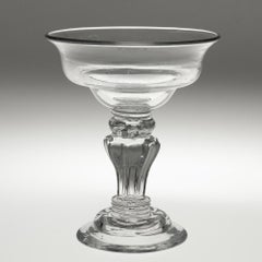 Georgian Sweetmeat Glass with Pedestal Stem c1750