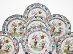 Georgian "Vase and Flower" Pattern Mason's Patent Ironstone China