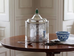 Georgian Tea Caddy in Sterling Silver by Peter and Ann Bateman