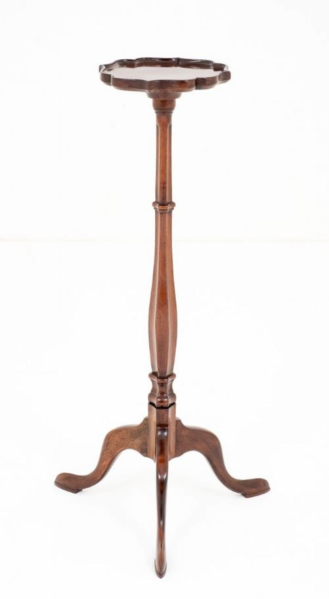 Antorcha Georgiana Mesa de Caoba Soporte Antorcha en venta 1