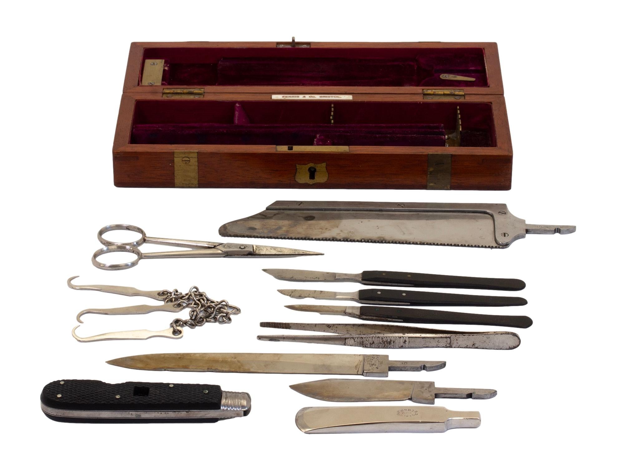 Georgian Travelling Field Surgeons Box For Sale 4