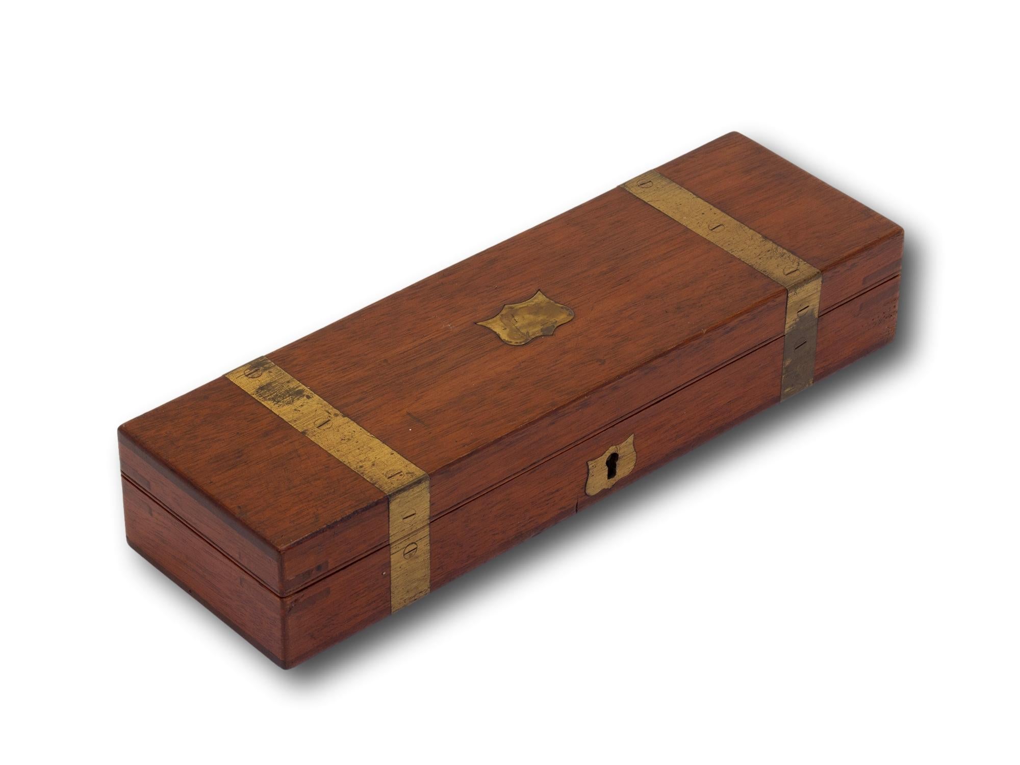 Hand-Carved Georgian Travelling Field Surgeons Box For Sale