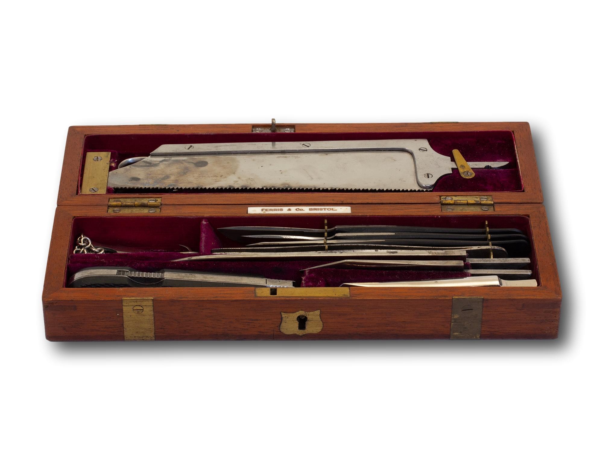 19th Century Georgian Travelling Field Surgeons Box For Sale