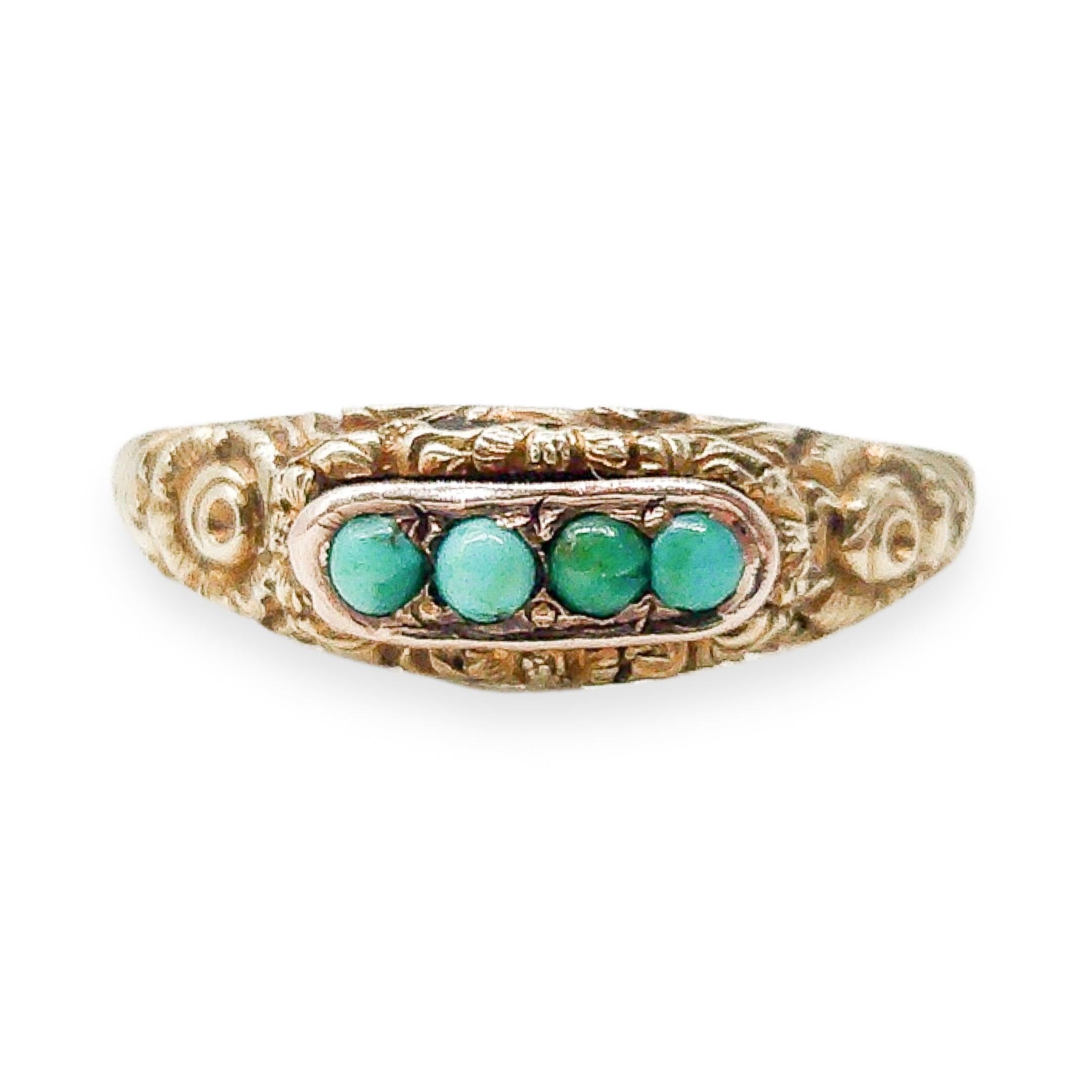 Women's Georgian Turquoise Ring