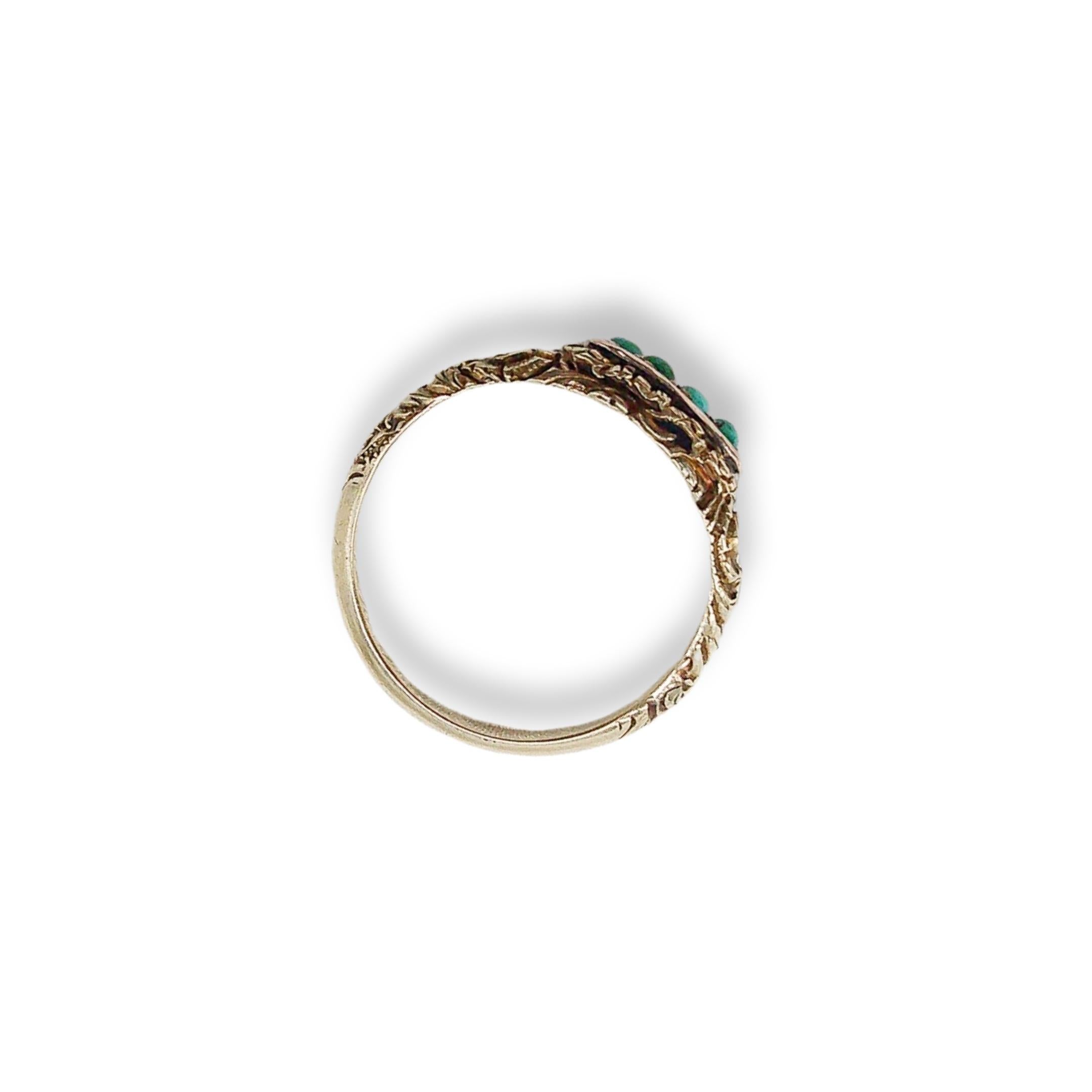 Georgian Turquoise Ring 1