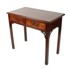 Georgian Two-Drawer Side Table