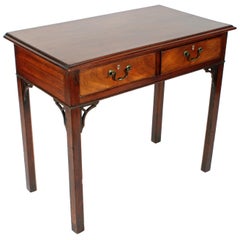 Georgian Two-Drawer Side Table