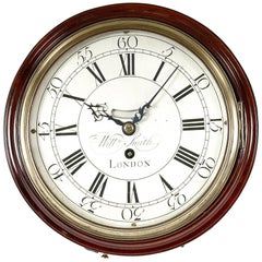 Georgian Wall or Dial Clock by William Smith