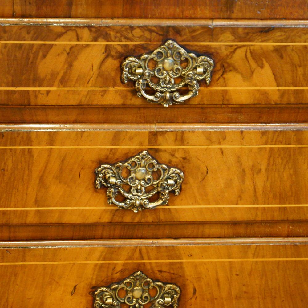 Georgian Walnut Bureau 3