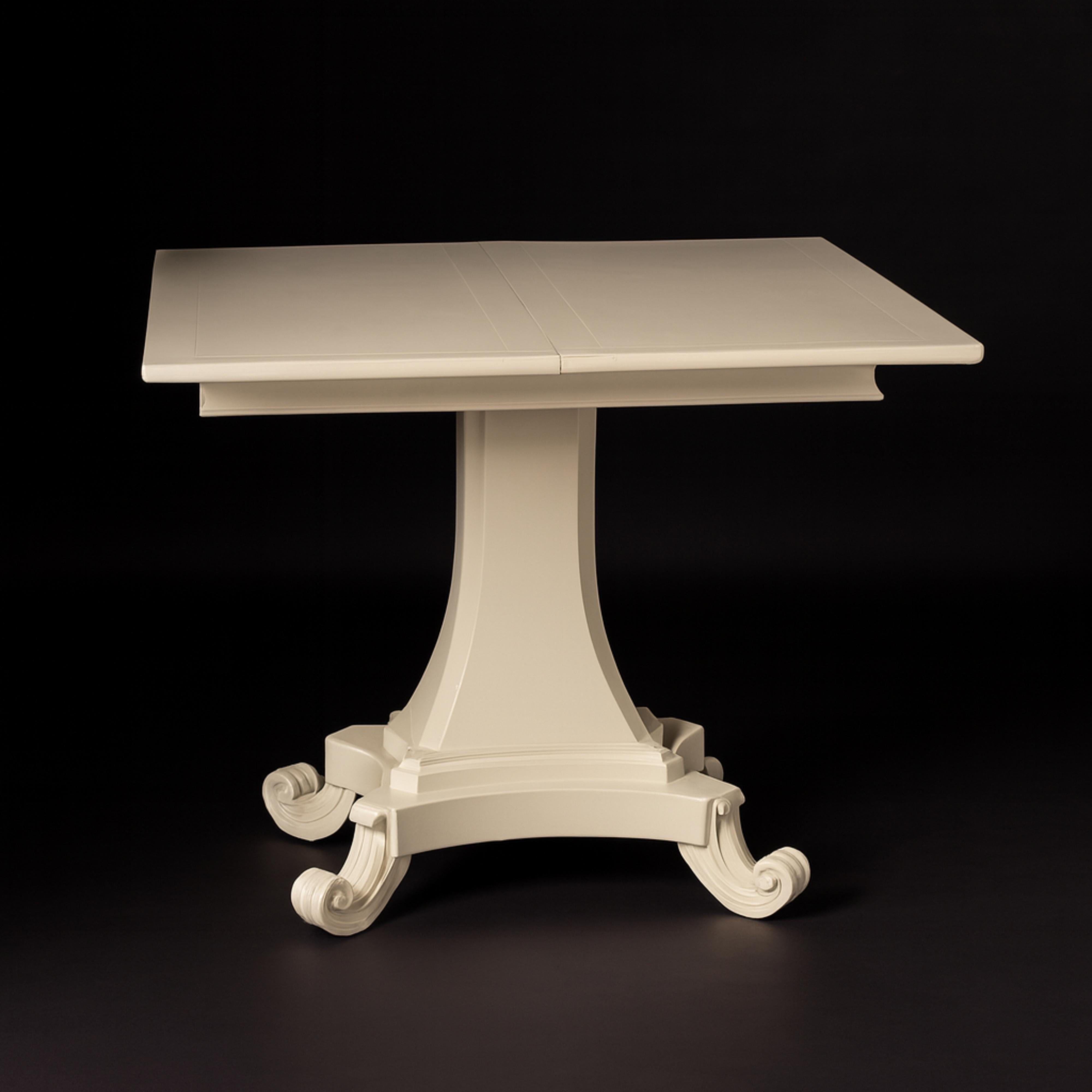 Georgien Table à abattant géorgienne en noyer écru, 19e siècle, Angleterre en vente