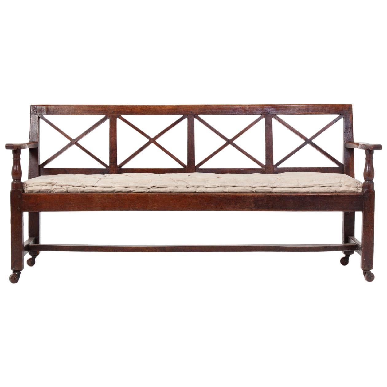 Georgian Westmorland Bench For Sale