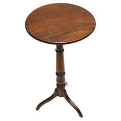 Vintage Georgian Wine Table Mahogany Side