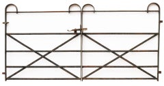 Georgian Wrought Iron Driveway Gates 230cm (7'6")