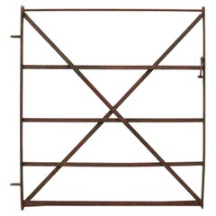 Antique Georgian Wrought Iron Gate