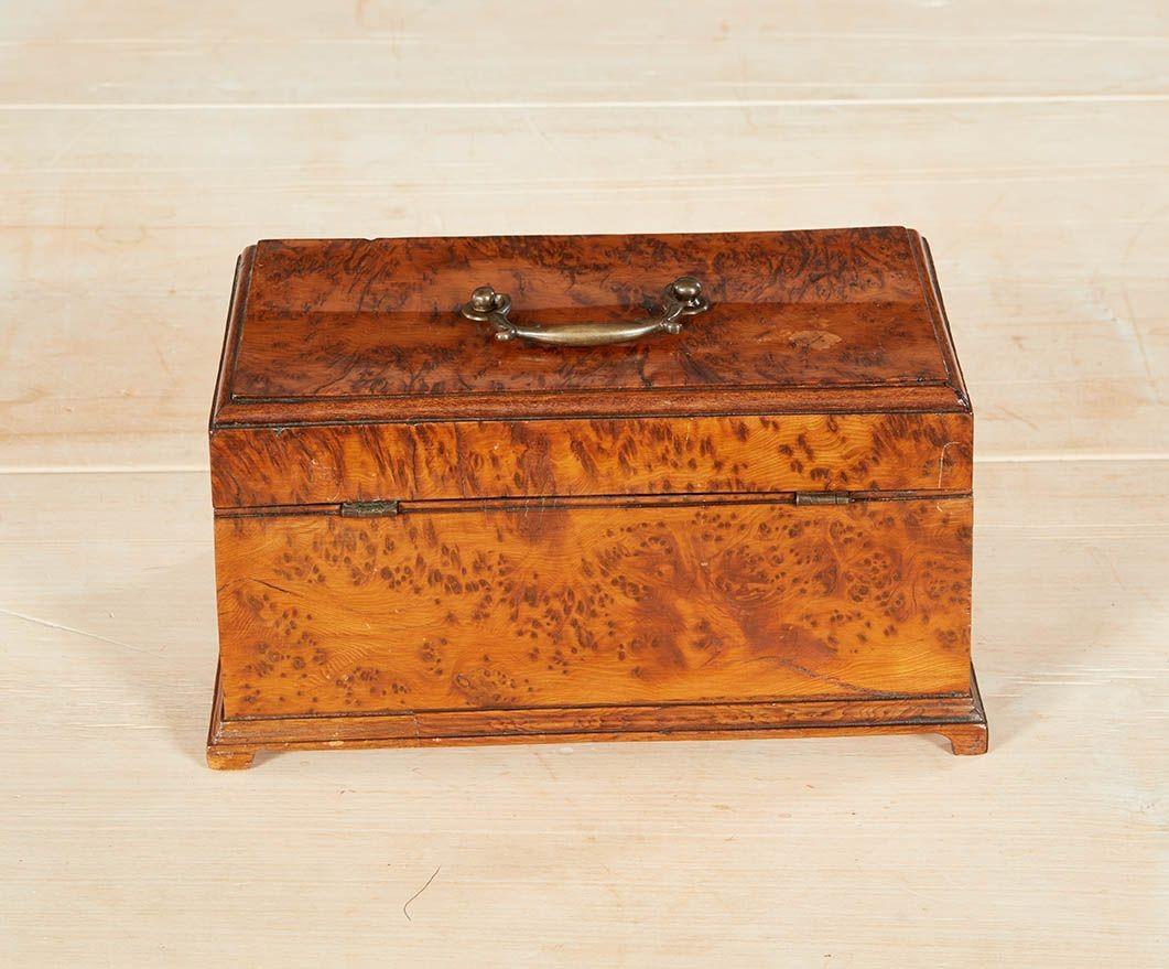 Caja Georgiana de Madera de Tejo en venta 5