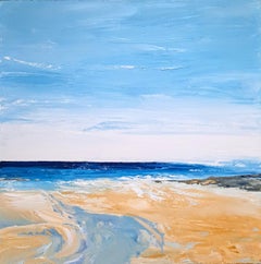Schöne Bude von Georgie Dowling, Meereslandschaft und Küstenkunst, Landschaftskunst