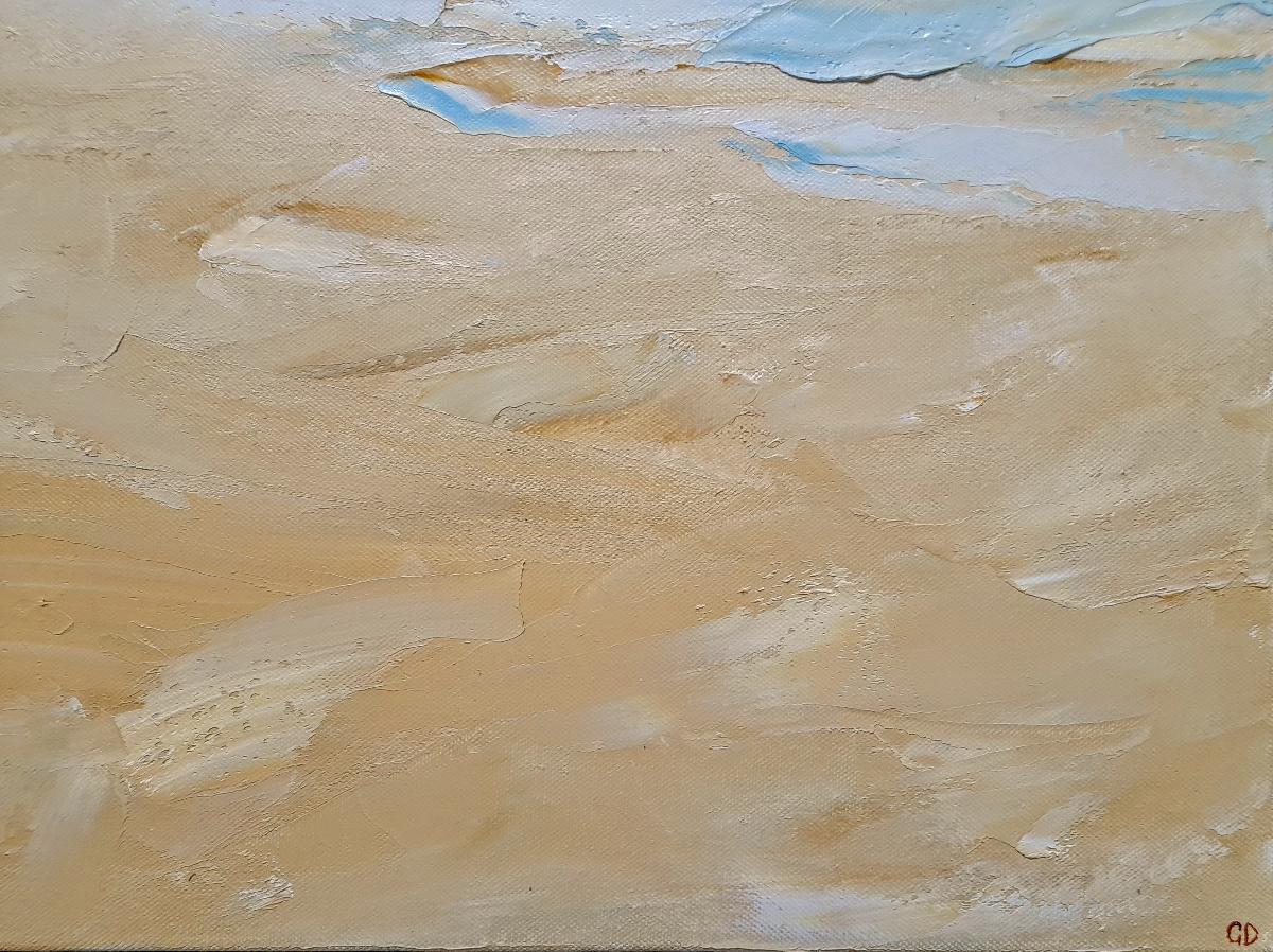 Serenity de Georgie Dowling, peinture originale de paysage marin, art côtier 2