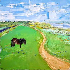 Pedn Vounder Ponies II by Georgie Dowling, Contemporary art, Animals 