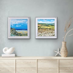 Tommy
s Pit, Bude Breakwater 
Rollright Daisies, diptyque, peinture originale