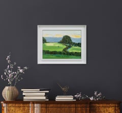 Winter walking, Cotswolds, Original painting, Landscape, Nature, Tree