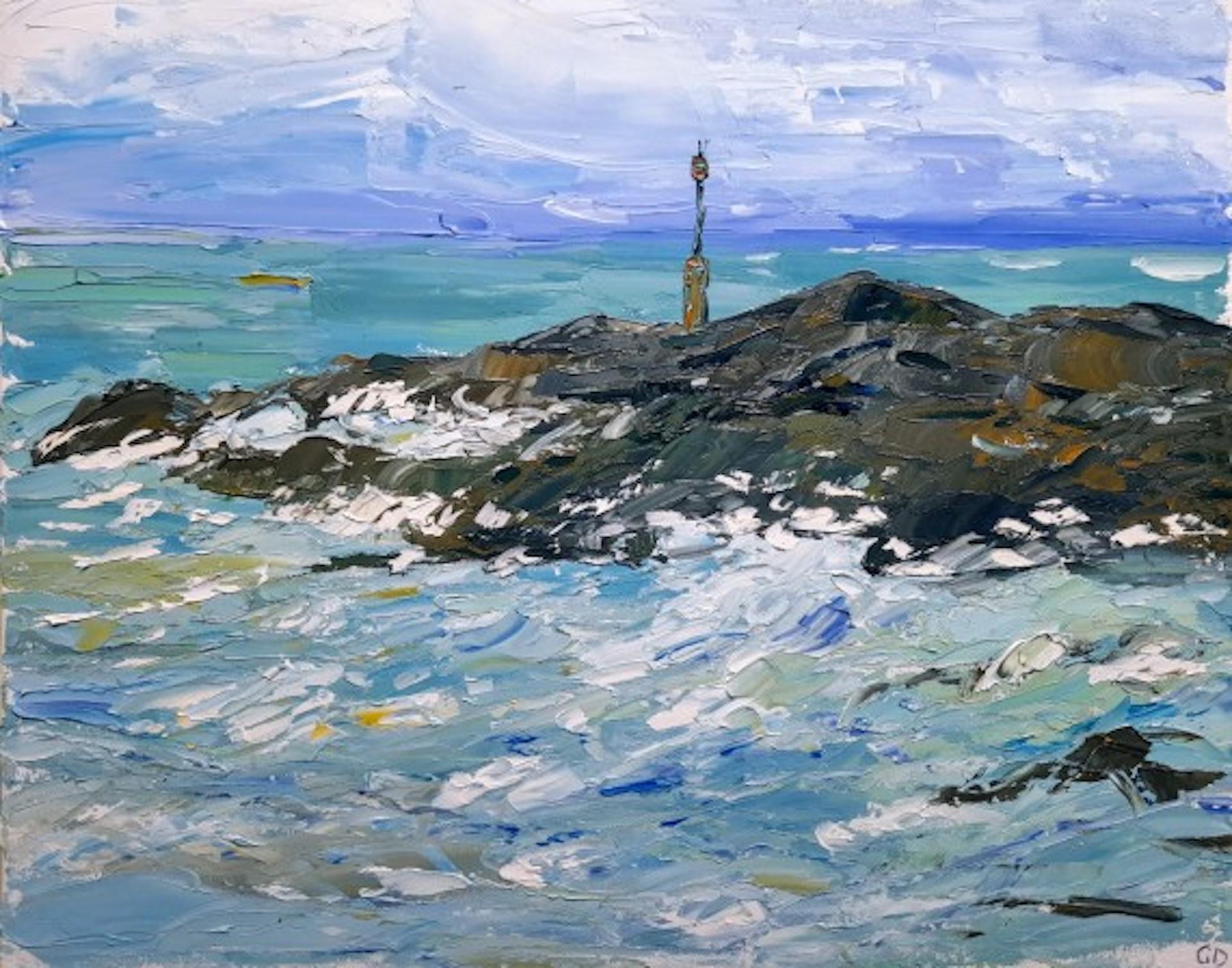 Bude Breakwater II von Georgie Dowling [2021]

original
Ölfarbe auf Leinwand
Bildgröße: H:40 cm x B:50 cm
Gesamtgröße des ungerahmten Werks: H:40 cm x B:50 cm x T:2cm
Ungerahmt verkauft
Bitte beachten Sie, dass die Insitu-Bilder lediglich einen