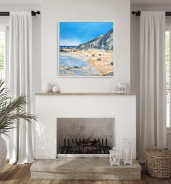 Finding Hidden Cornish Coves, Seascape Painting, Coastal Art of Cornwall