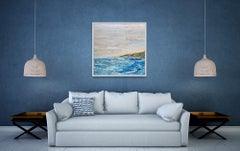 At home in the headlands, Cornwall, Original painting, Contemporary, Seascape