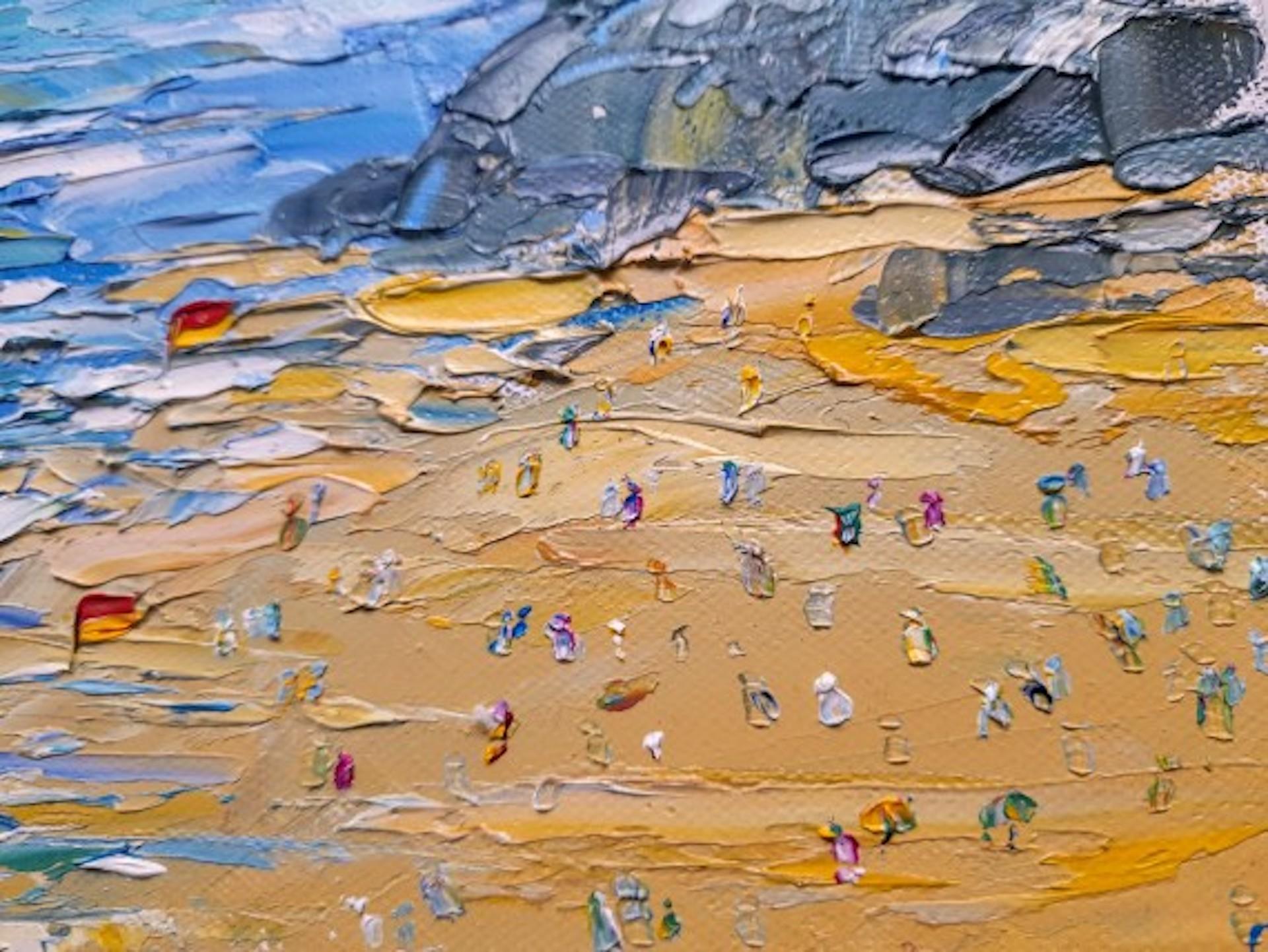 Bude Beach IIII by Georgie Dowling [2021]
original

Oil paint on canvas

Image size: H:20 cm x W:32 cm

Complete Size of Unframed Work: H:20 cm x W:32 cm x D:2cm

Sold Unframed

Please note that insitu images are purely an indication of how a piece