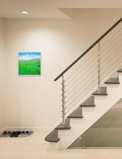 Cotsowold View, Foxcote, original painting, landscape, countryside, affordable