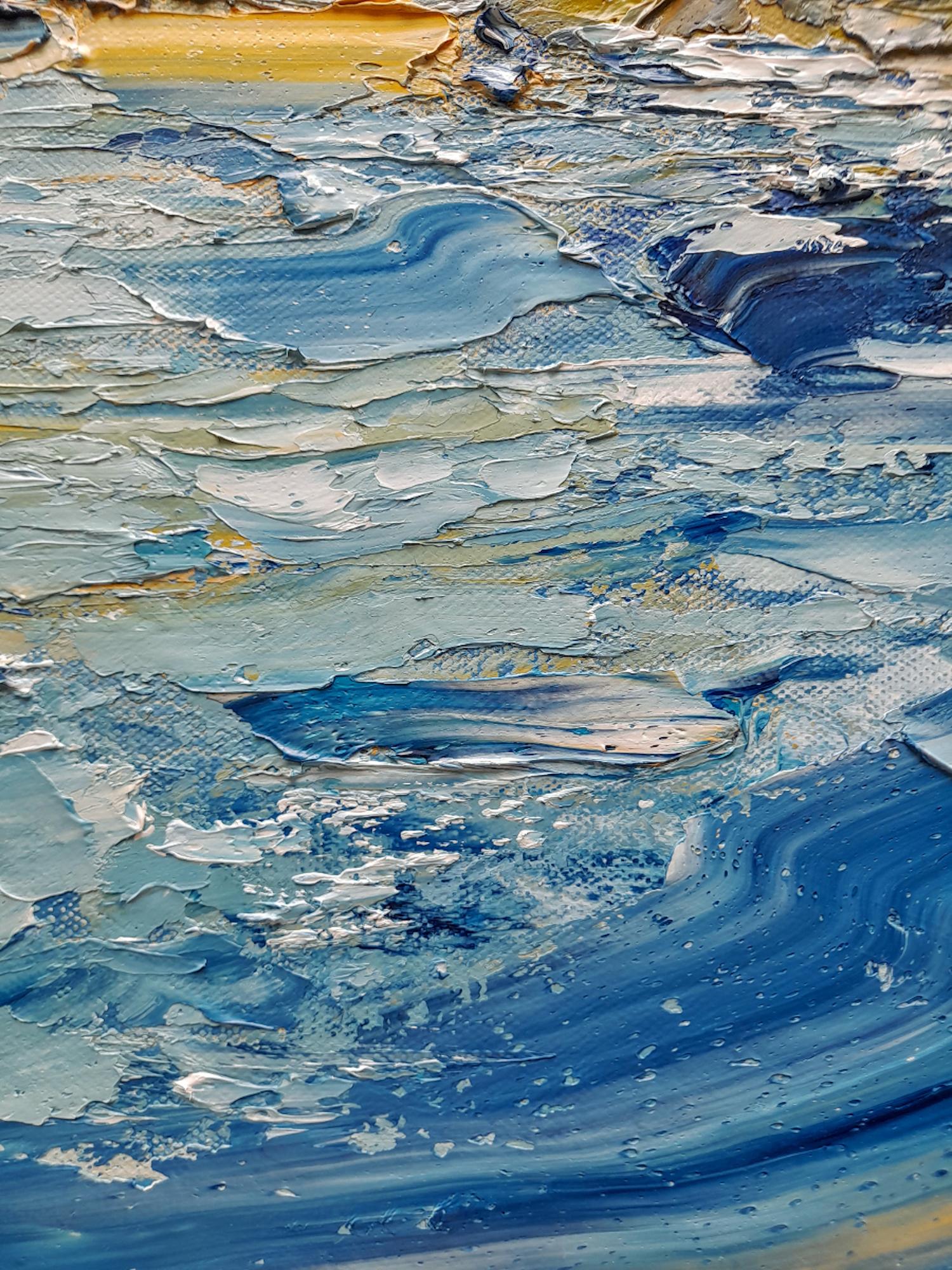 Georgie Dowling, « At Home in the Headland », peinture de paysage marin de style impressionniste en vente 4