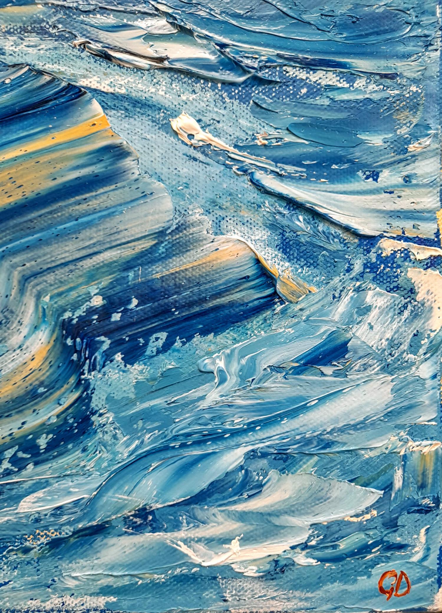 Georgie Dowling, « At Home in the Headland », peinture de paysage marin de style impressionniste en vente 6