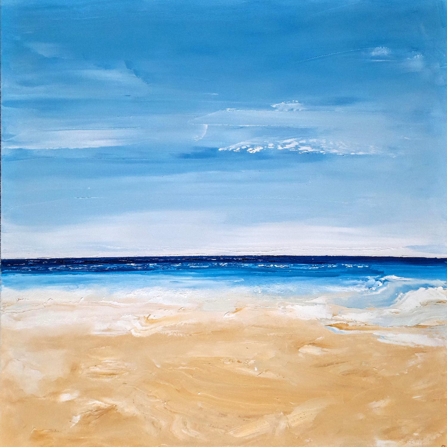 Serenidad en la playa de Summerleaze por Georgie Dowling [2022]
Firmado por el artista
Pintura al óleo sobre lienzo
Tamaño: A:90 cm x A:90 cm x P:4cm
Se vende sin enmarcar
Tenga en cuenta que las imágenes in situ son meramente indicativas del