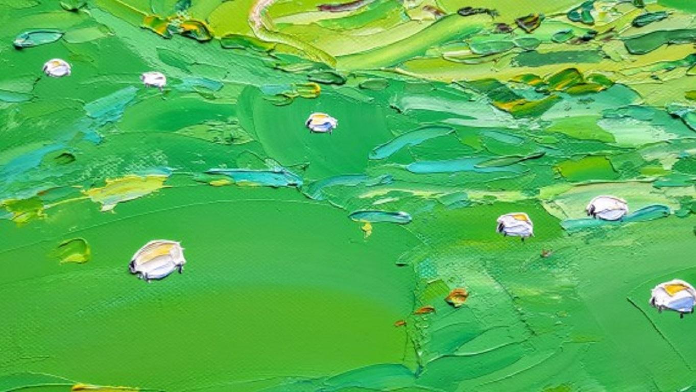 abstract sheep painting