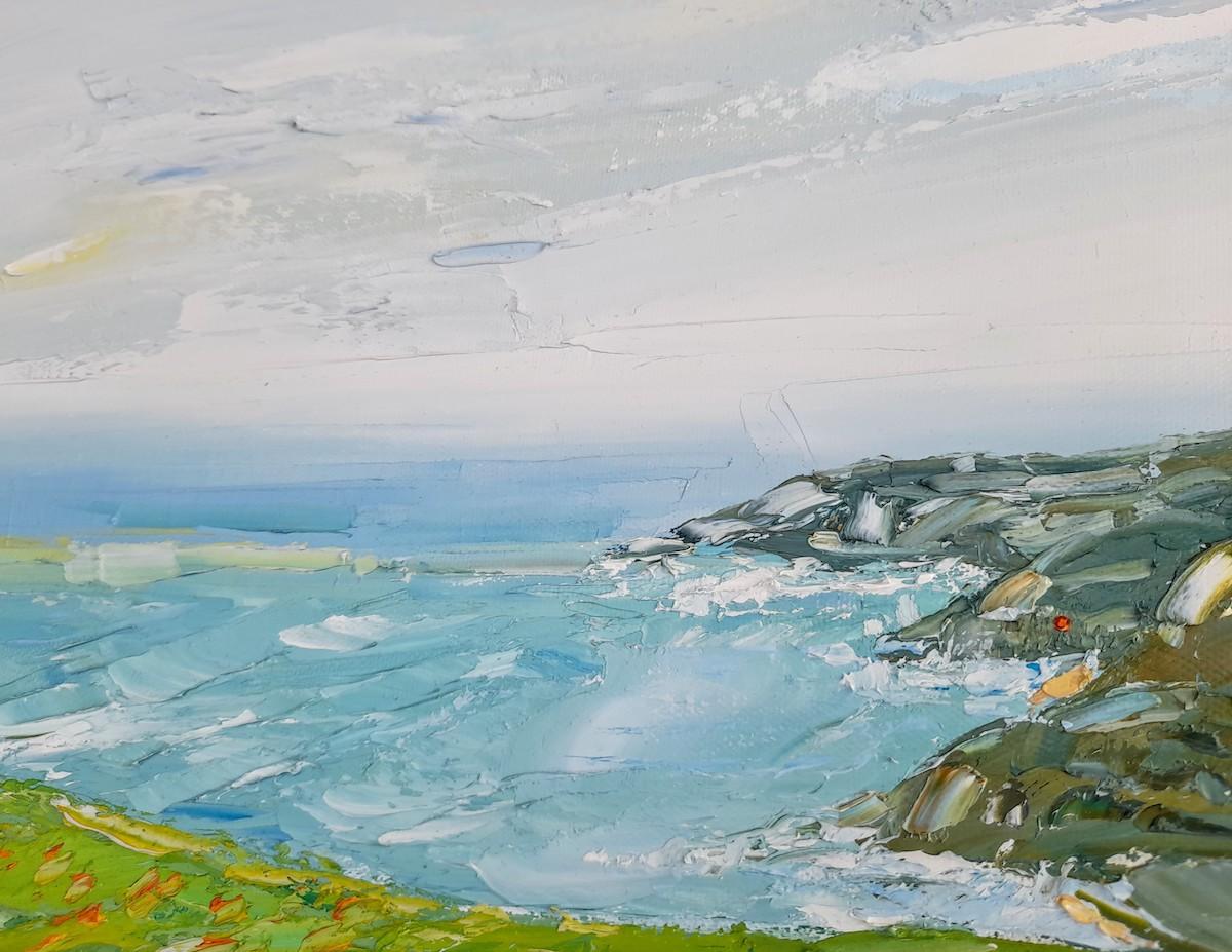 Memories of Cornwall - Impressionist Painting by Georgie Dowling