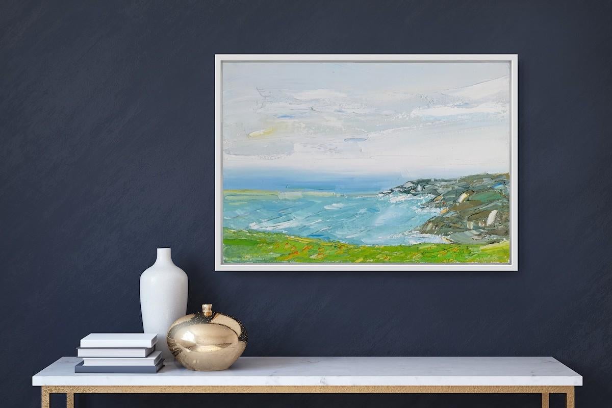 Memories of Cornwall by Georgie Dowling [2021]

original
Oil paint on canvas
Image size: H:25 cm x W:35 cm
Complete Size of Unframed Work: H:25 cm x W:35 cm x D:2cm
Sold Unframed
Please note that insitu images are purely an indication of how a piece