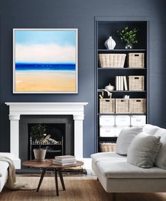 Shimmering Shores, coastal art, seascape art, seascape art, British art