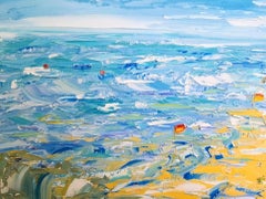 Summer In Bude, Cornwall, Georgie Dowling, Original Coastal Painting, Affordable