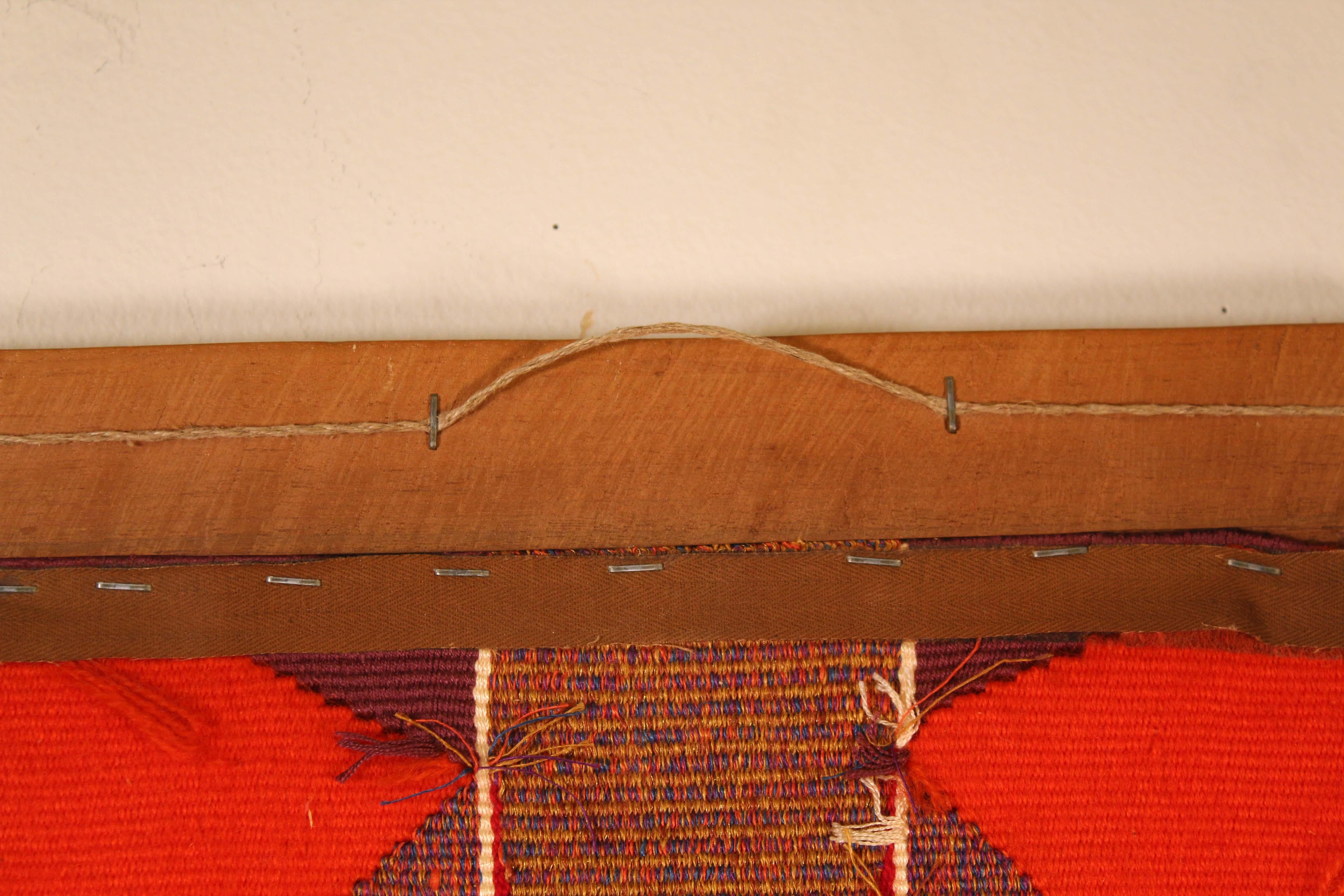Georgie Elyane Bick Baraka III Mid-Century Modern Wall Hanging Tapestry For Sale 7
