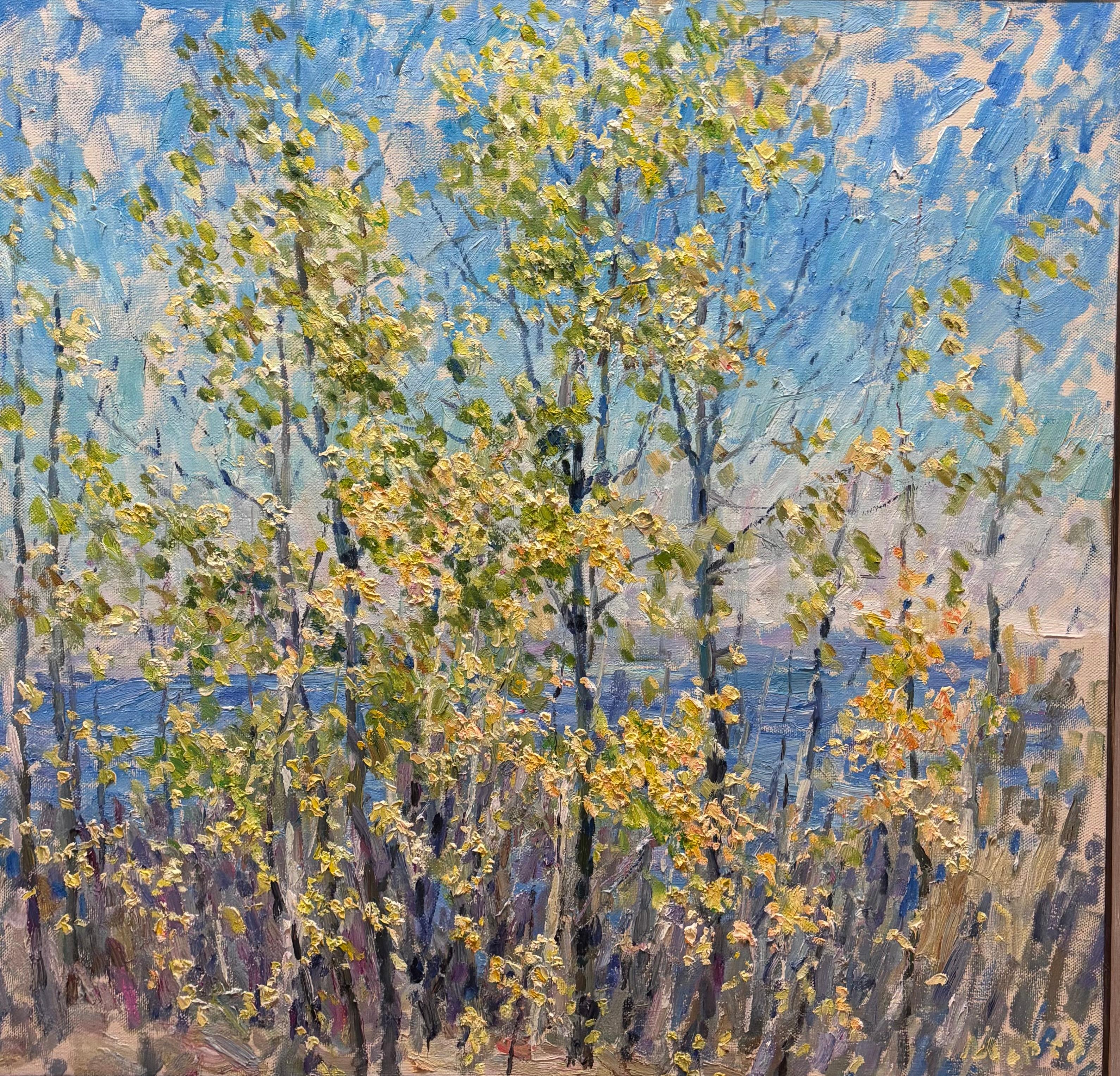 Herbst , Öl auf Leinwand