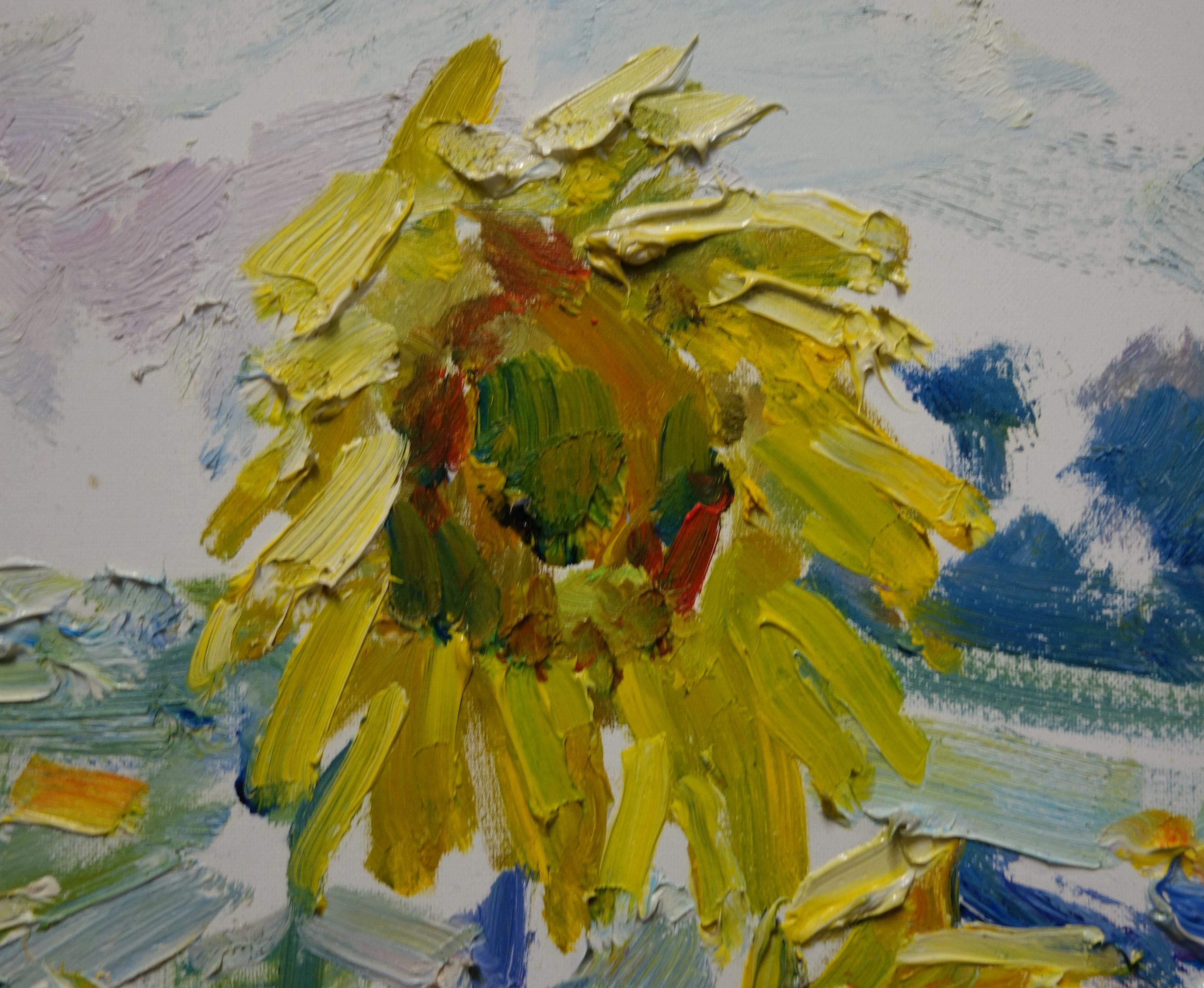 Sunflowers ,Summer,Yellow,impressionist,Russian,landscape,


Georgij MOROZ (Dneprodzerzinsk, Ucraina, 1937 - St. Petersburg, 2015)

1937: he was born in Dneprodzerzinsk, Ucraina.
1949-56: he began artistic studies in Dneprodzerzinsk and later he