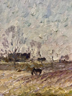 "Paesaggio di campagna" Olio cm. 92 x 74