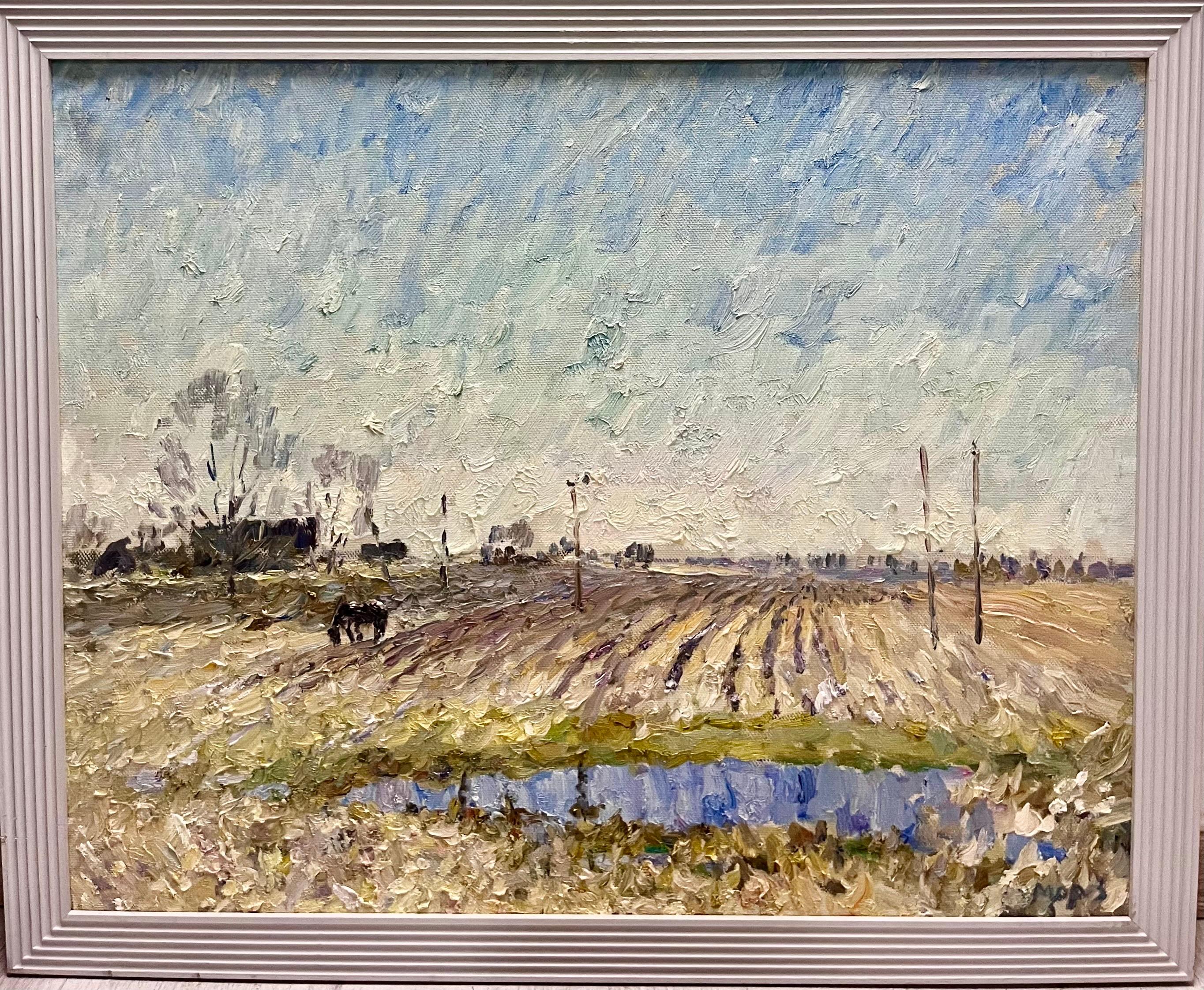 „Paesaggio di campagna“ Olio cm. 92 x 74