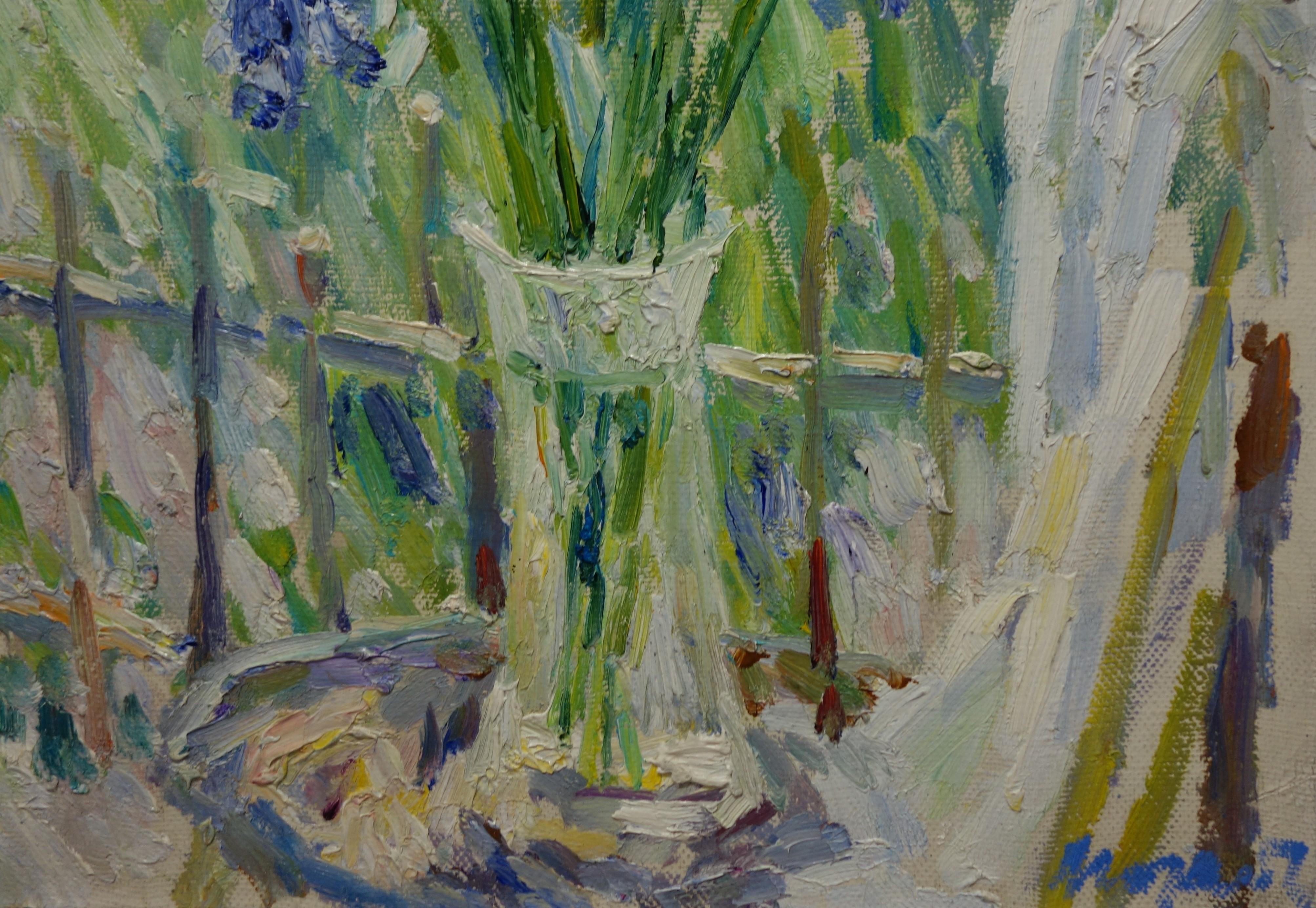 Iris, Van Gogh, Impressionisti, Nature, Viola, Verde, Giardino 


Georgij Moroz (Dneprodzerzinsk, Ucraina, 1937 - San Pietroburgo, 2015)

1937: nasce a Dneprodzerzinsk, Ucraina.
1949-56: inizia gli studi artistici a Dneprodzerzinsk e successivamente