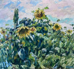 "Sunflowers" Oil cm. 99 x 90