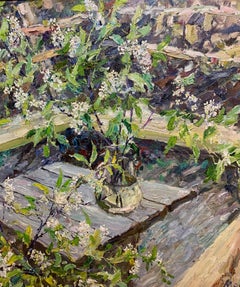 "Wild Cherry Blossom" , Oil cm. 115 x 95