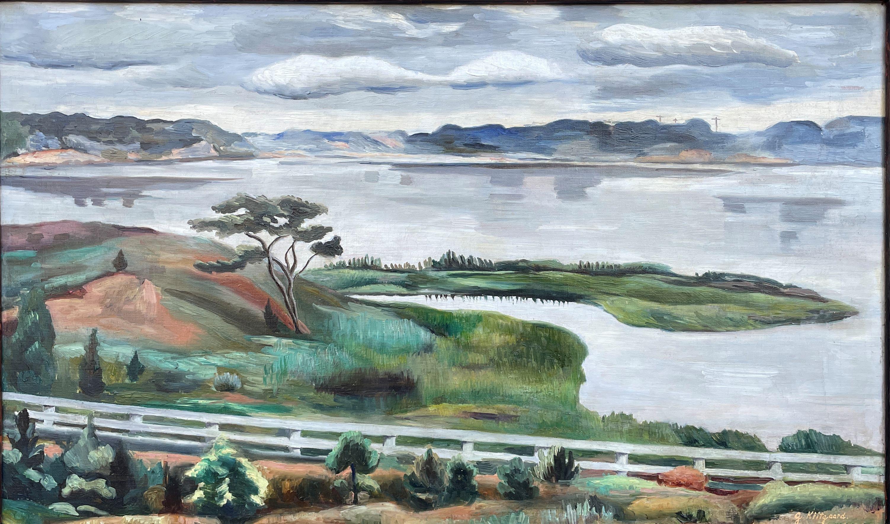 Georgina Klitgaard (1893 - 1976)
Buttermilk Bay, Cape Cod, Massachusetts, 1933
Öl auf Leinwand
18 x 30 Zoll
Signiert unten rechts

Provenienz:
Frank K. M. Rehn Galerien, New York
Harold Ordway Rugg
Private Collection, Western New York

Georgina