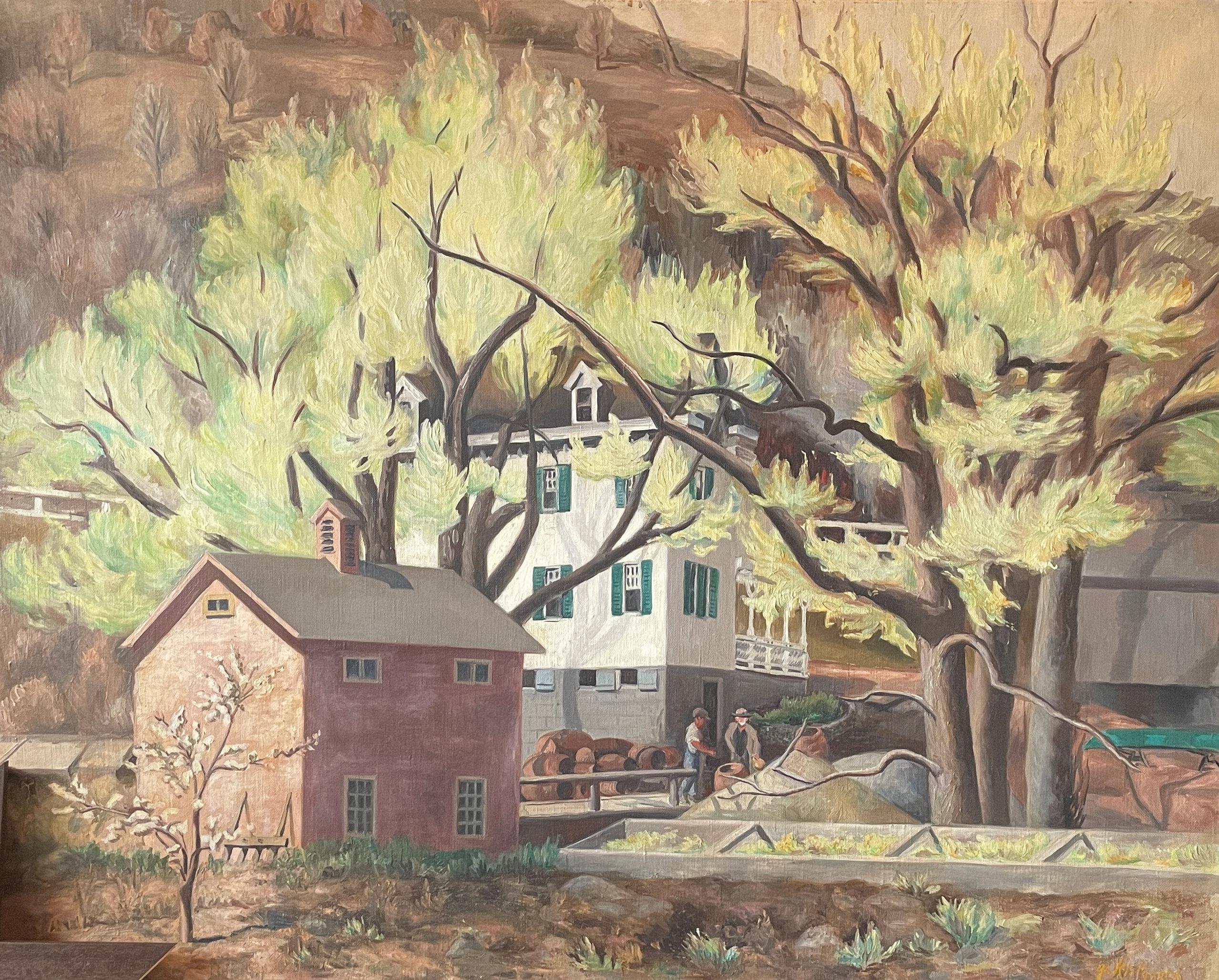 Georgina Klitgaard
Johnny Walker’s Place, circa 1929
Signed lower right
Oil on canvas
34 x 42 inches


Georgina Klitgaard’s art has sometimes gotten lost in the critical propensity to assign artists to membership in one school or another.