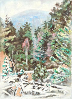 "New Hampshire Winter" Georgina Klitgaard, Female WPA, Northeastern Landscape