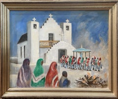 "Pueblo Indians, Taos, New Mexico" Georgina Klitgaard, Modernist Figures